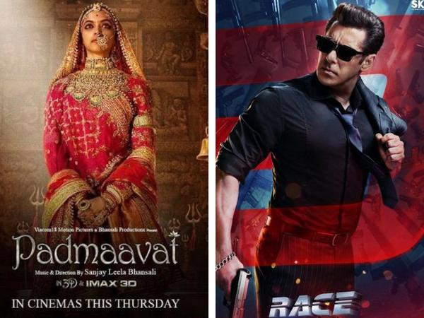 padmawat and race 3