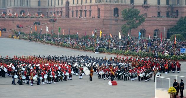 beating the retreat