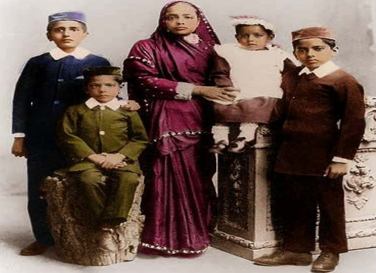 kasturba-mahatma-gandhi-Family