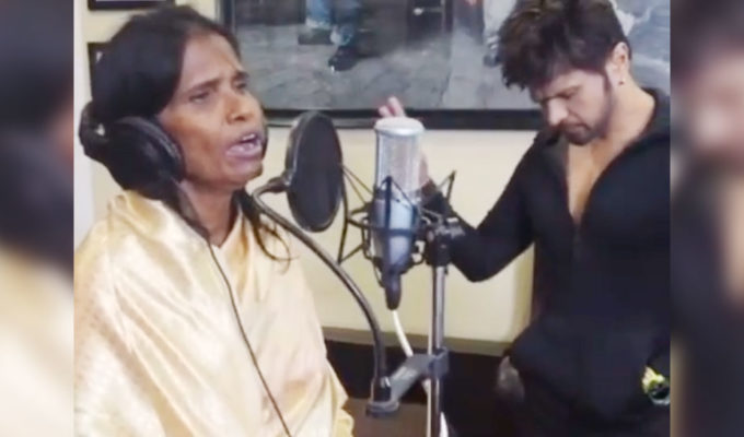 Himesh Reshmiya Launching Ranu Mondol