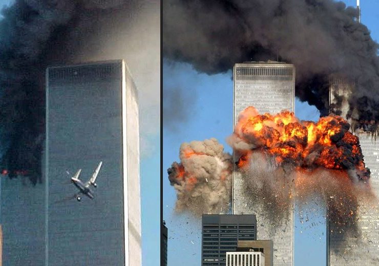 9/11 terrorist attacks on world Trade Center.