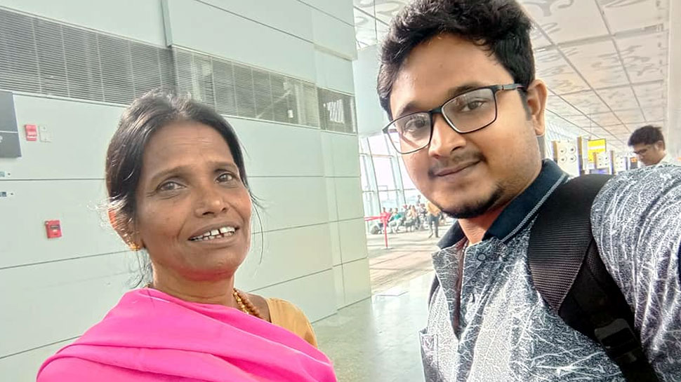 Ranu mandal with atindra