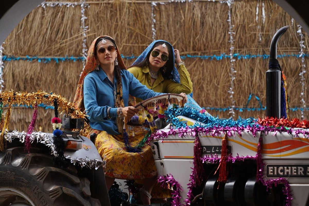 Taapsee and Bhumi Pednekar