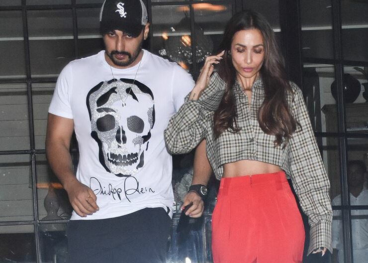 Arjun Kapoor and Malaika
