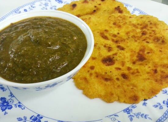 Makke ka aate ki roti