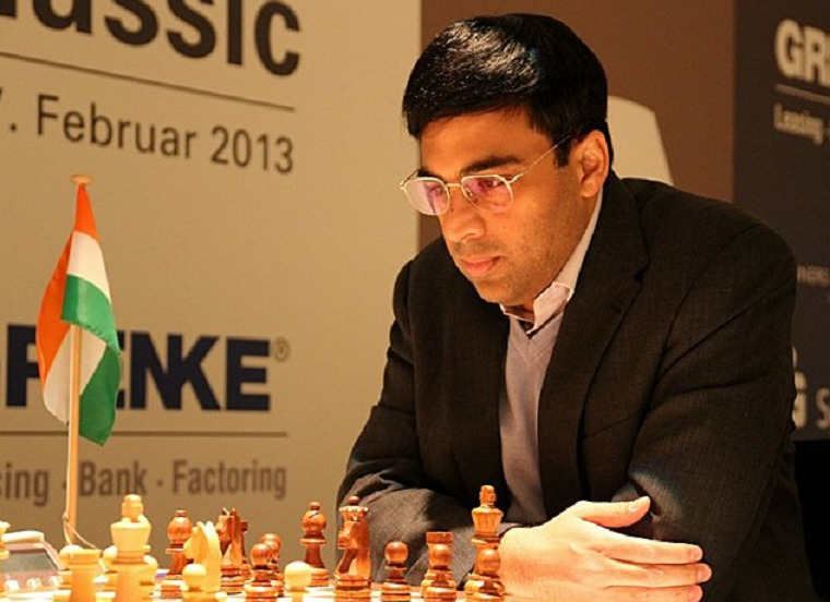 विश्वनाथन आनंदची कॅरुआनाशी बरोबरी - viswanathan anand