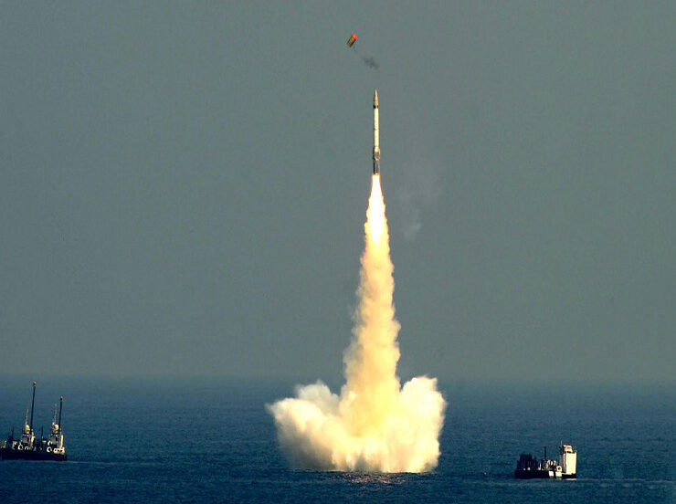 India-Test-K-4-Missile