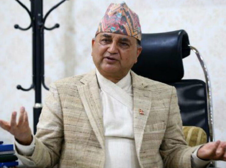 Nepal-Defence-Minister-Ishowor-Pokhrel