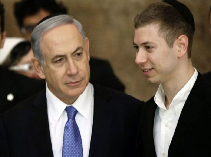 Israel-PM-Netanyahu-With-Son