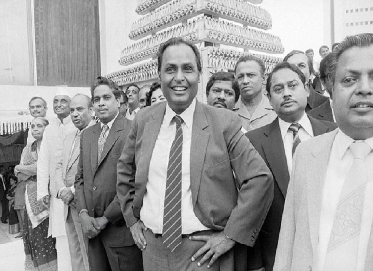 Industrialist-Dhirubhai-Ambani-