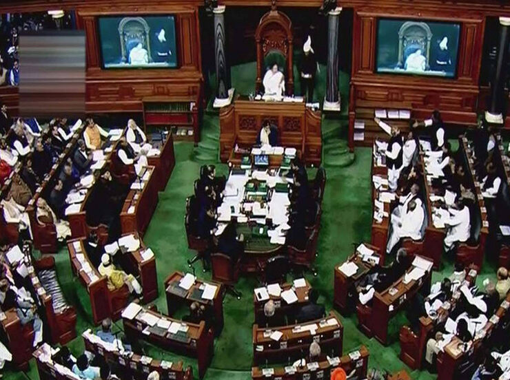 Indian-Parliament-Adjourned