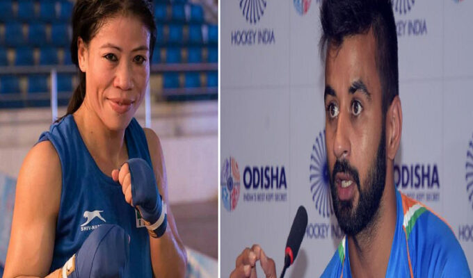 India-Flag-Bearers-at-Olympics