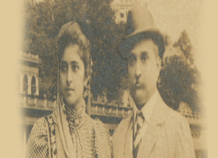 Dorabji-Tata-With-Wife