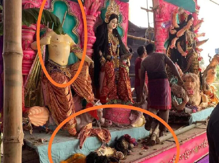 Bangladesh-Durga-Puja-Pandals-Vandalise