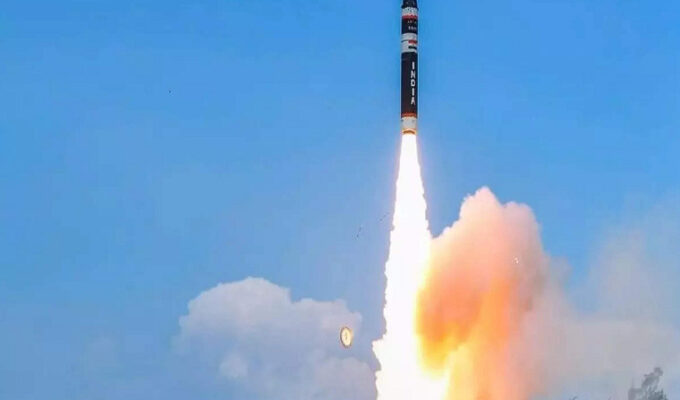 Agni-4-Test-Fired
